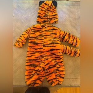 Tiger Striped Kids One Piece Costume